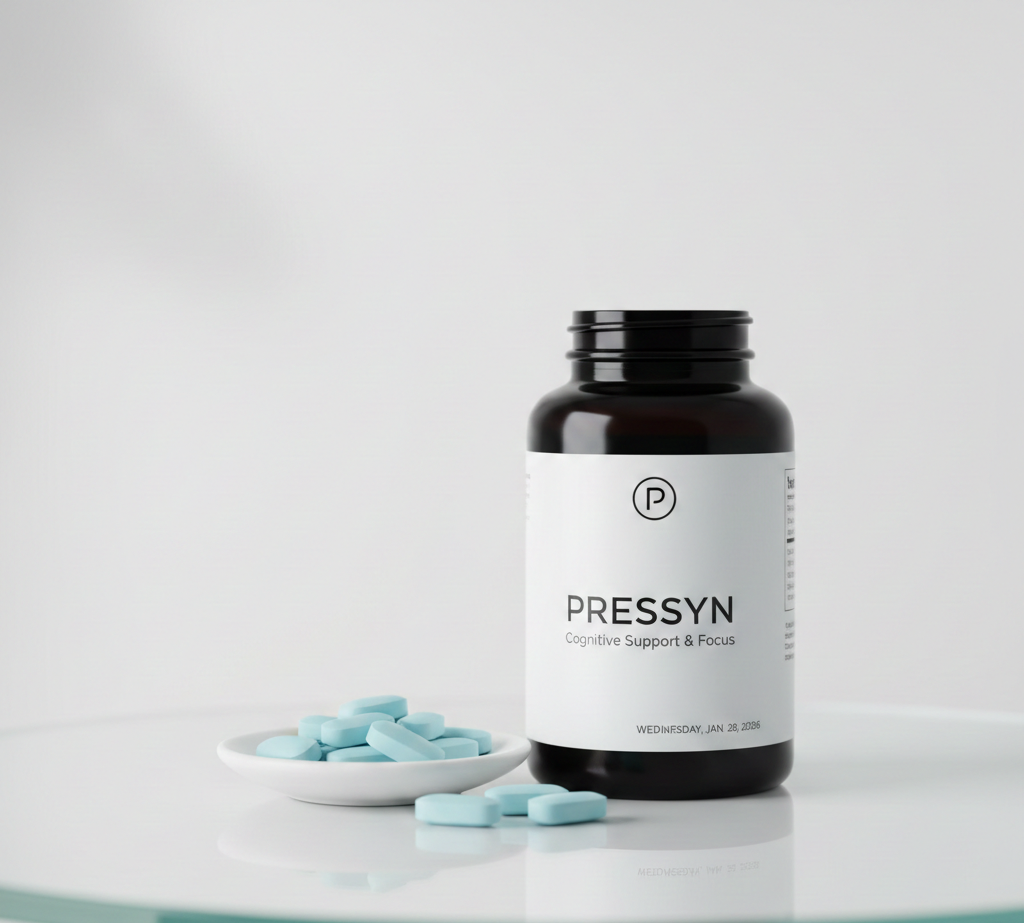 Pressyn - інноваційна формула в капсулах для підтримки здорового артеріального тиску та серцево-судинної системи, упаковка містить 60 природних капсул для місячного курсу застосування